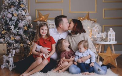 Adelina, Amalia si Filip, Craciun 2019